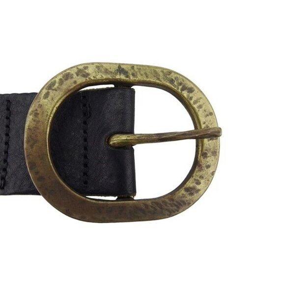 DIESEL belt Black Gold Silver Women Authentic secondhand display picture 3